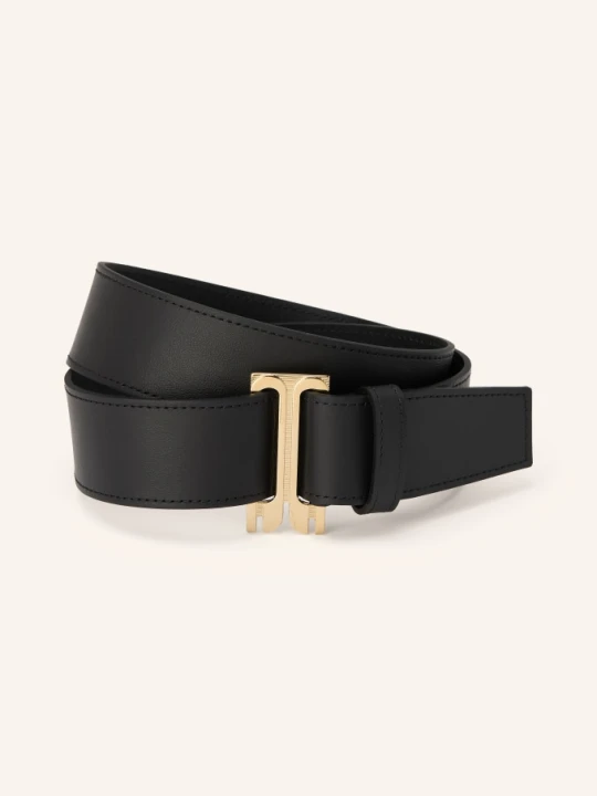 Zdjęcie produktu Victoria Beckham Skórzany Pasek Tuxedo schwarz