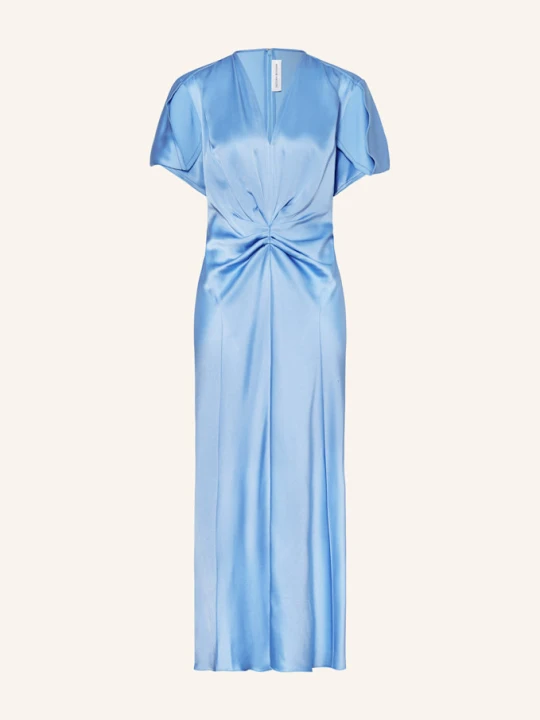 Zdjęcie produktu Victoria Beckham Sukienka Satynowa blau NIEBIESKI
