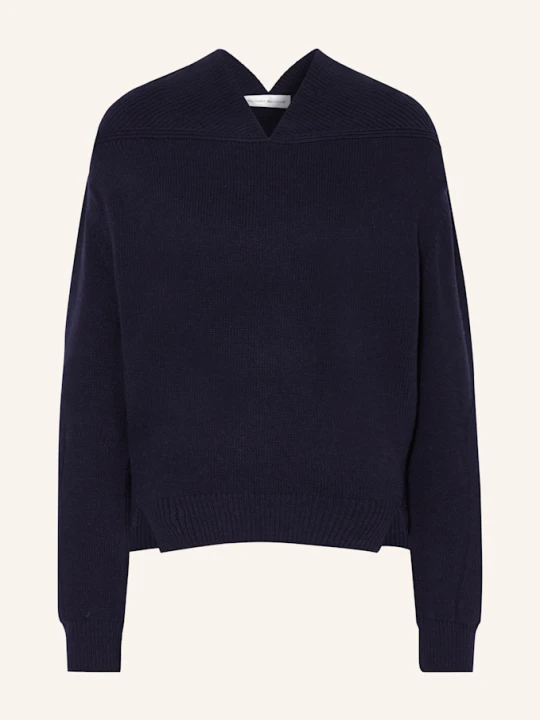 Zdjęcie produktu Victoria Beckham Sweter Z Dodatkiem Kaszmiru blau GRANATOWY