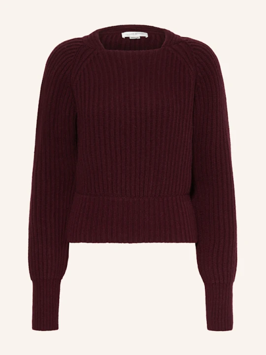 Zdjęcie produktu Victoria Beckham Sweter Z Dodatkiem Kaszmiru rot CIEMNOCZERWONY