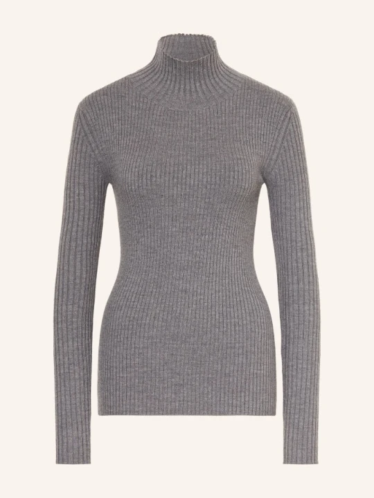 Zdjęcie produktu Victoria Beckham Sweter Z Wełną Merynosową grau SZARY