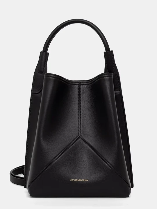 Zdjęcie produktu Victoria Beckham torebka damska skórzana Victoria czarny