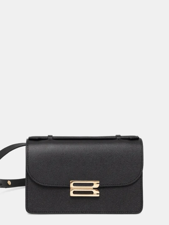 Zdjęcie produktu Victoria Beckham torebka skórzana czarny
