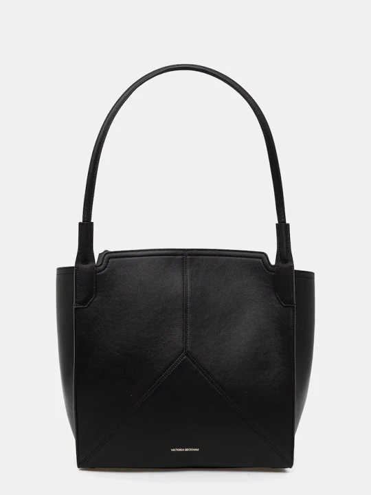 Zdjęcie produktu Victoria Beckham torebka shopper damska skórzana Victoria czarny