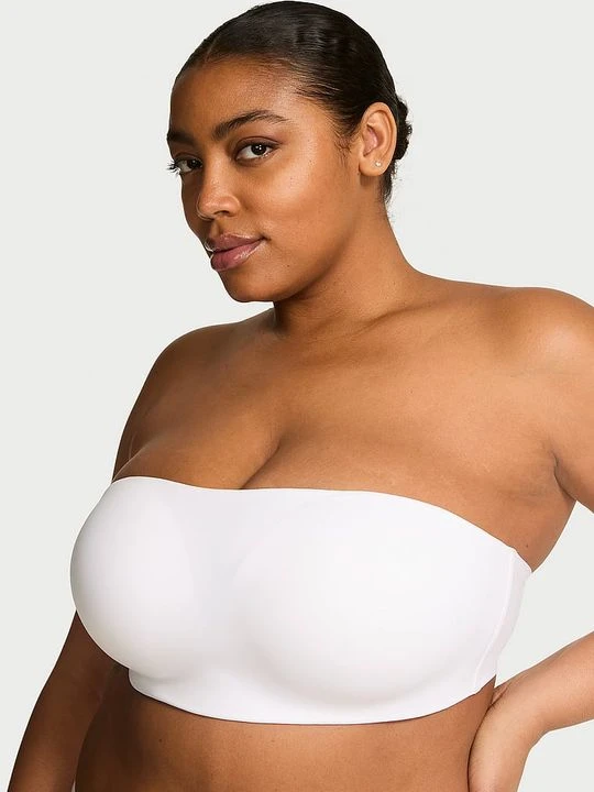 Zdjęcie produktu Victoria's Secret Bare Biustonosz push-up bez ramiączek i bez fiszbin Perfect Comfort Strapless Biały