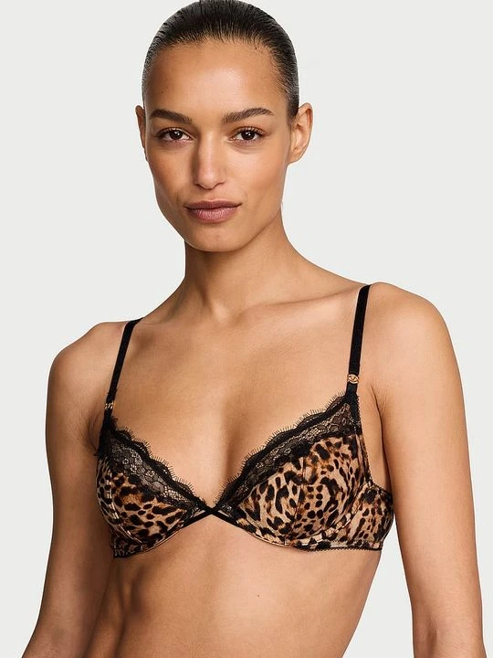 Zdjęcie produktu Victoria's Secret Biustonosz nieusztywniany Tease Sheer Shimmer Demi