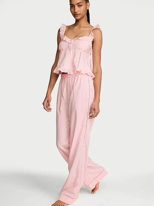 Zdjęcie produktu Victoria's Secret Piżama bawełniana w stylu vintage Dream Różowy