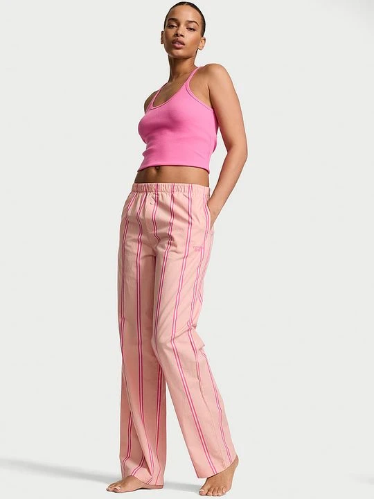 Zdjęcie produktu Victoria's Secret Spodnie od piżamy bawełniane Mix & Match Heritage Z nadrukiem