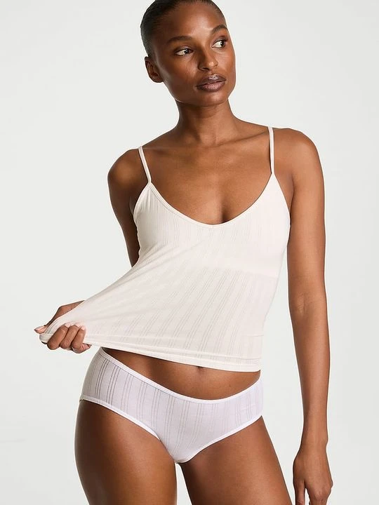 Zdjęcie produktu Victoria' Secret Top z modalu do spania SoSoft Ultra-Fine Victoria's Secret Biały