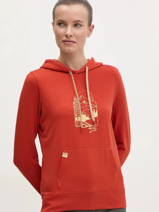Zdjęcie produktu Viking bluza sportowa Panaka pomarańczowy