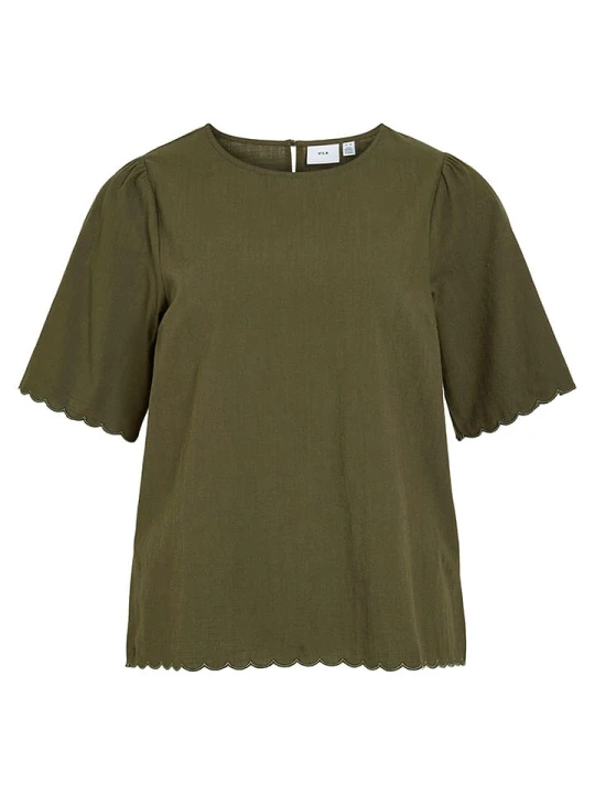 Zdjęcie produktu Vila Bluzka w kolorze khaki rozmiar: 36