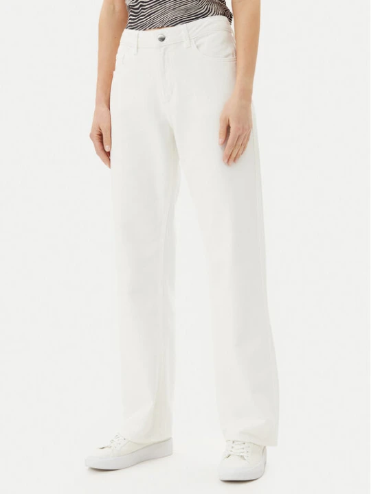 Zdjęcie produktu Vila Jeansy Palma 14105535 Biały Wide Leg