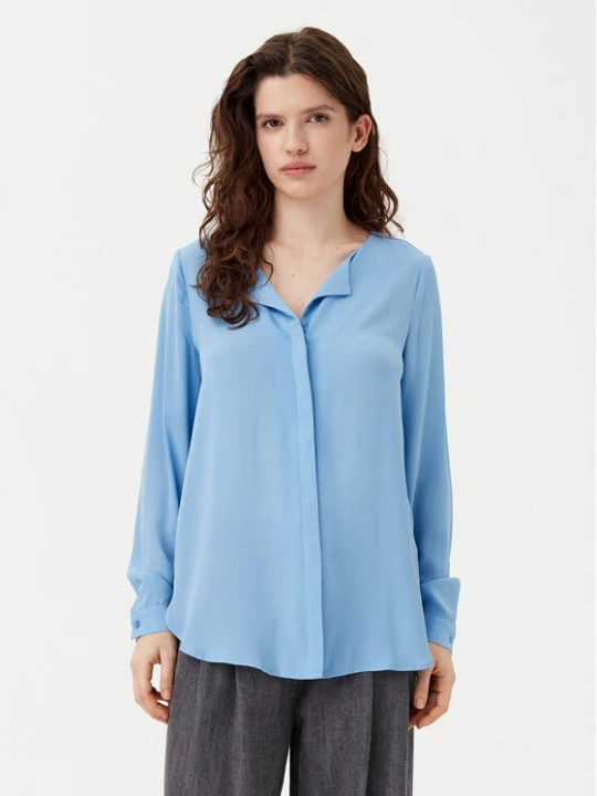 Zdjęcie produktu Vila Koszula Lucy 14044253 Niebieski Regular Fit