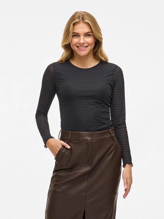 Zdjęcie produktu Vila Koszulka "Vilarine" w kolorze czarnym rozmiar: XL