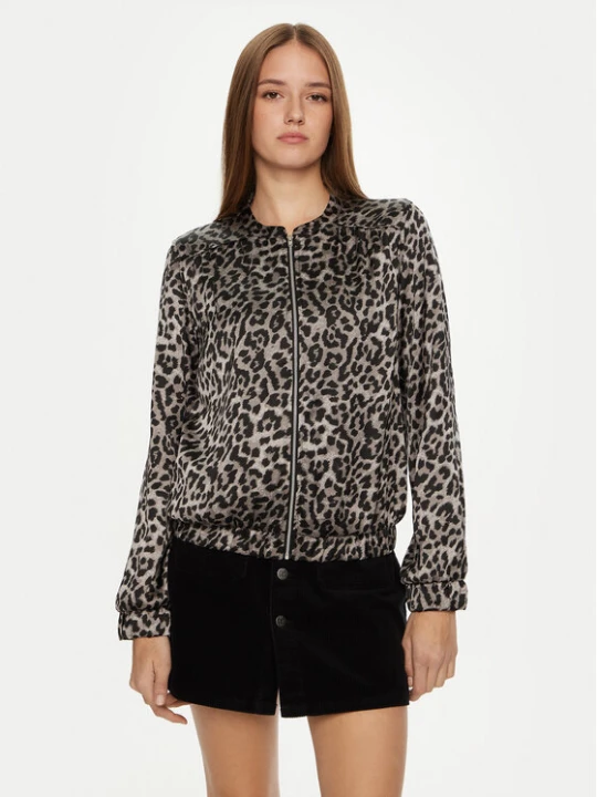 Zdjęcie produktu Vila Kurtka bomber Birch 14109235 Szary Regular Fit