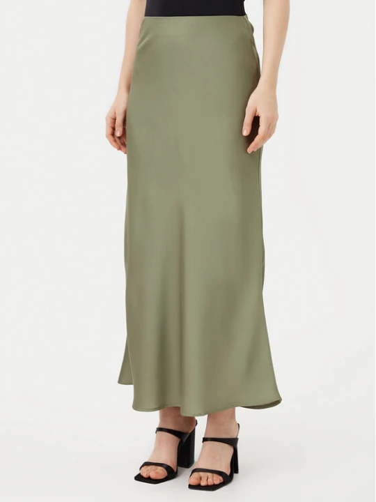 Zdjęcie produktu Vila Spódnica midi Elliette 14084182 Zielony Regular Fit