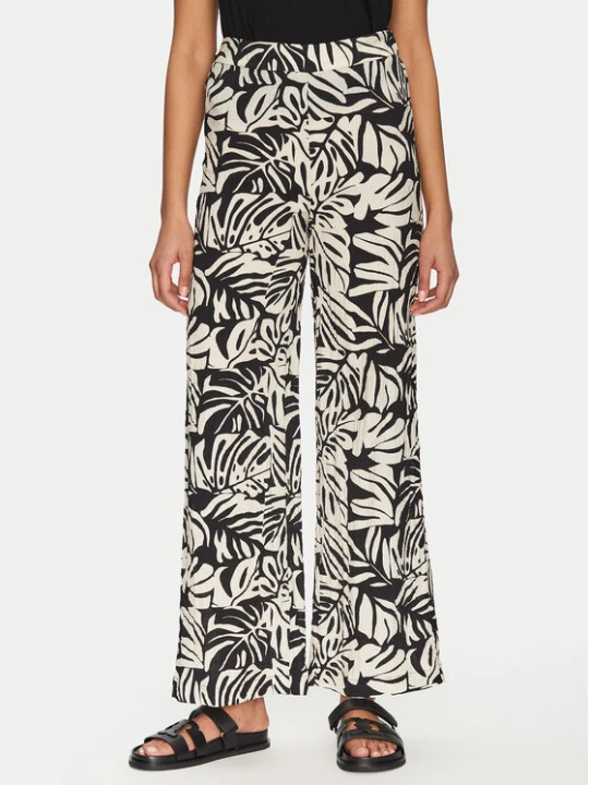 Zdjęcie produktu Vila Spodnie materiałowe Anu 14108517 Czarny Wide Leg