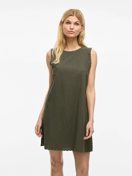 Zdjęcie produktu Vila Sukienka w kolorze khaki rozmiar: 40