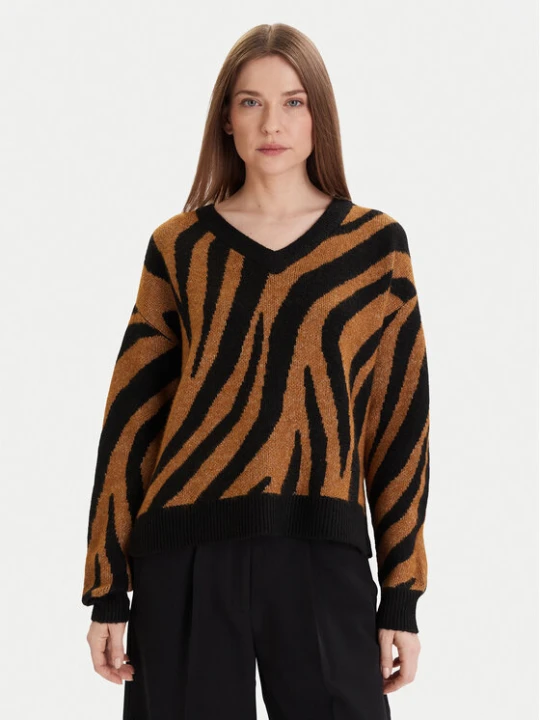 Zdjęcie produktu Vila Sweter Cilia 14094215 Czarny Standard Fit