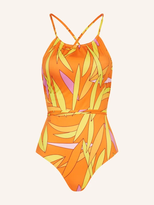 Zdjęcie produktu Vilebrequin Strój Kąpielowy Z Dekoltem High Neck Madrague Hydra orange