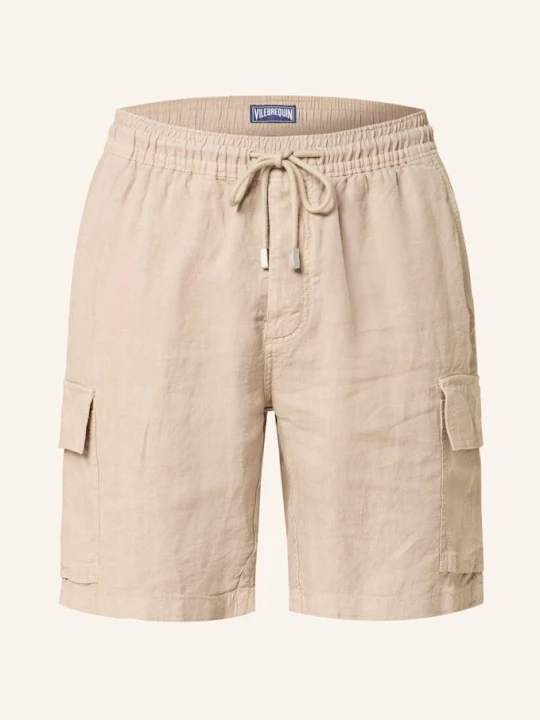 Zdjęcie produktu Vilebrequin Szorty Bojówki Thalassa Z Lnu beige