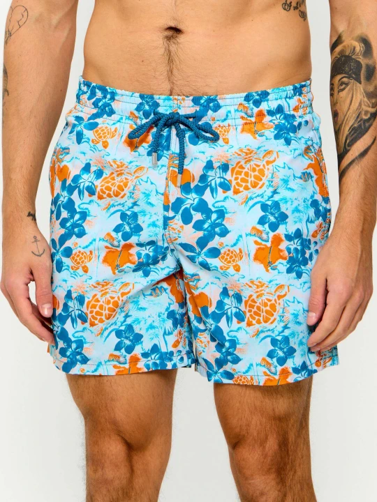 Zdjęcie produktu Vilebrequin Szorty kąpielowe JUNGLE TURTLES | Regular Fit niebieski