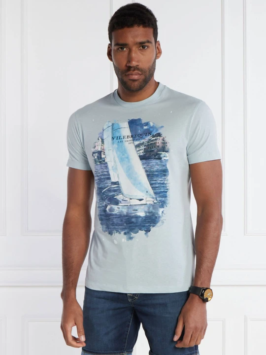 Zdjęcie produktu Vilebrequin T-shirt portisol | Regular Fit błękitny
