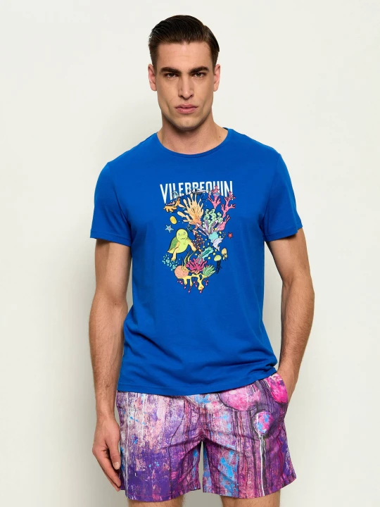 Zdjęcie produktu Vilebrequin T-shirt THOM | Regular Fit niebieski