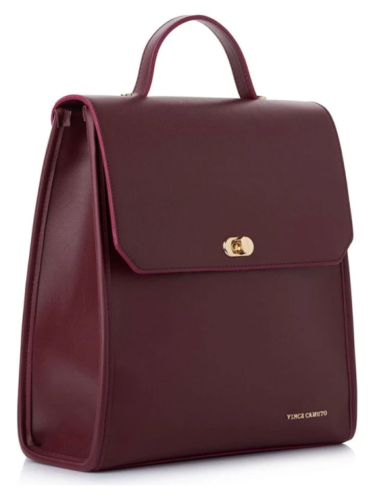 Zdjęcie produktu Vince Camuto Plecak "Gela" w kolorze bordowym - 29 x 32 x 11 cm rozmiar: onesize