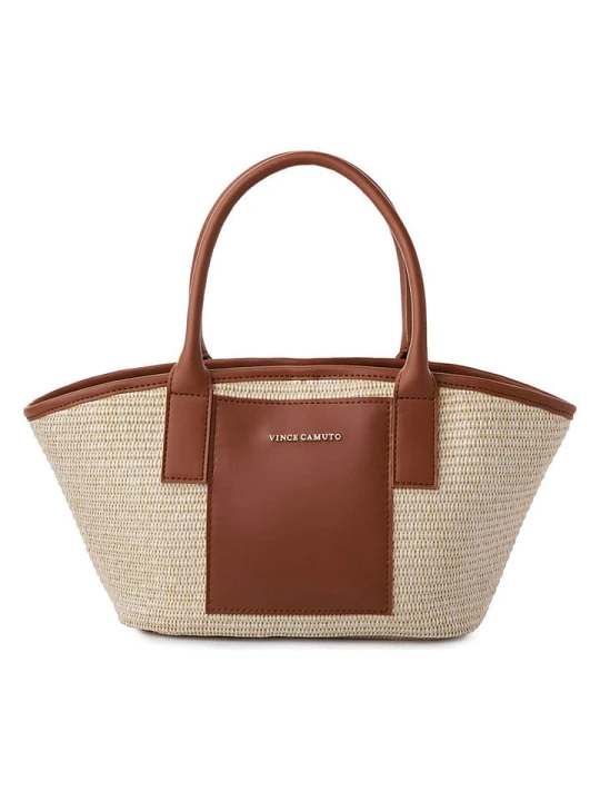 Zdjęcie produktu Vince Camuto Torebka "Amalfi" w kolorze beżowo-brązowym - 38 x 19 x 12 cm rozmiar: onesize