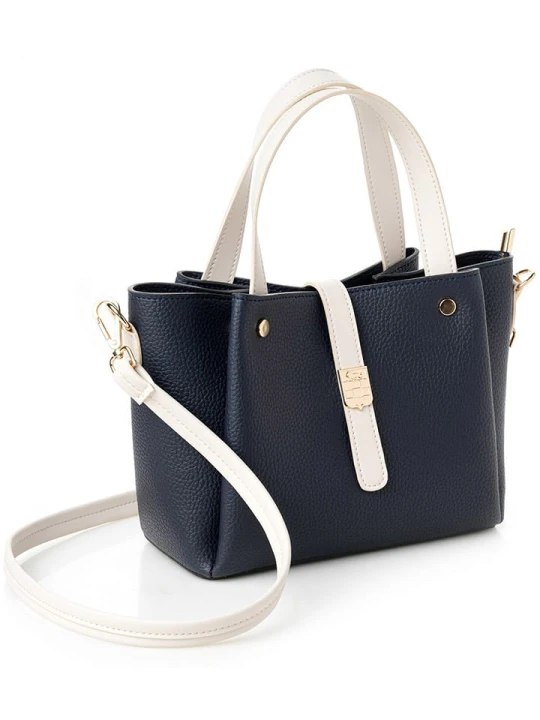 Zdjęcie produktu Vince Camuto Torebka "Bellagio" w kolorze granatowym - 25 x 19 x 11 cm rozmiar: onesize