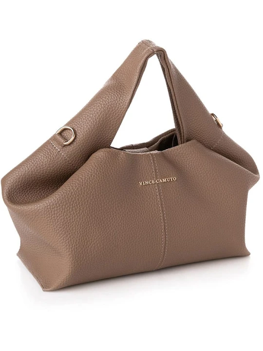 Zdjęcie produktu Vince Camuto Torebka "Capri" w kolorze jasnobrązowo-szarym - 34 x 17 x 13 cm rozmiar: onesize