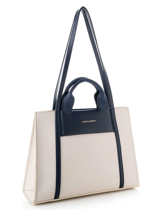 Zdjęcie produktu Vince Camuto Torebka "Umbria" w kolorze kremowo-granatowym - 37 x 27 x 11 cm rozmiar: onesize