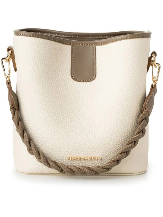 Zdjęcie produktu Vince Camuto Torebka "Venice" w kolorze beżowo-oliwkowym - 18 x 20 x 10 cm rozmiar: onesize
