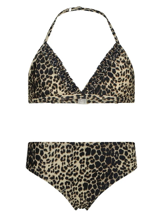 Zdjęcie produktu Vingino Bikini "Zofia" w kolorze beżowo-czarnym rozmiar: 164