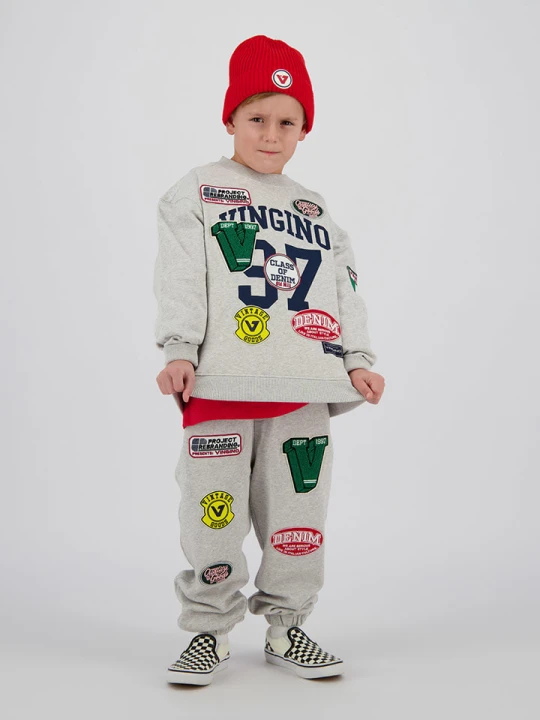 Zdjęcie produktu Vingino Bluza "Nadge" w kolorze szarym rozmiar: 176
