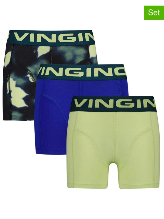 Zdjęcie produktu Vingino Bokserki (3 pary) w różnych kolorach rozmiar: 146 / 152