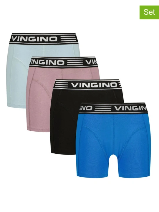 Zdjęcie produktu Vingino Bokserki (4 pary) w różnych kolorach rozmiar: 158/164