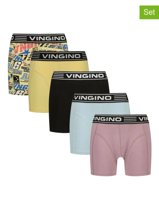 Zdjęcie produktu Vingino Bokserki (5 par) ze wzorem rozmiar: 158/164