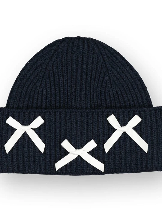 Zdjęcie produktu Vingino Czapka beanie "Valera" w kolorze granatowym rozmiar: 122-140