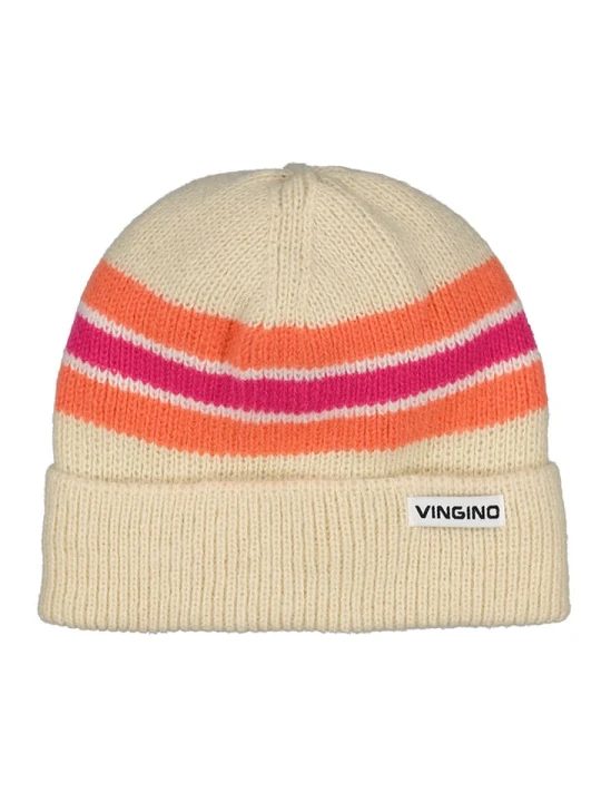 Zdjęcie produktu Vingino Czapka w kolorze kremowym rozmiar: 122-140