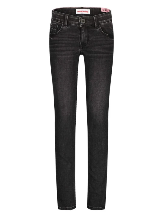 Zdjęcie produktu Vingino Dżinsy "Alice" - Skinny fit - w kolorze czarnym rozmiar: 140