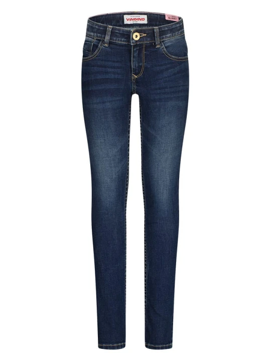 Zdjęcie produktu Vingino Dżinsy "Alice" - Skinny fit - w kolorze granatowym rozmiar: 152