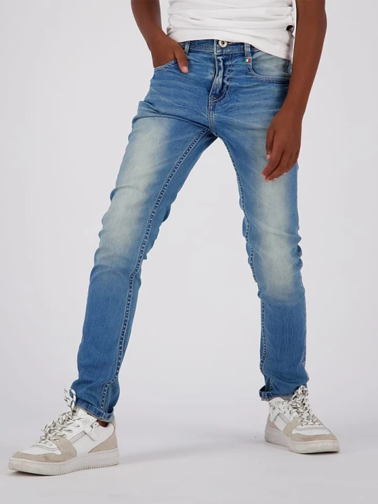 Zdjęcie produktu Vingino Dżinsy "Apache" - Skinny fit - w kolorze niebieskim rozmiar: 176