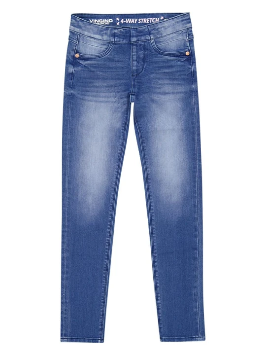 Zdjęcie produktu Vingino Dżinsy "Bimbne" - Super Skinny fit - w kolorze niebieskim rozmiar: 176