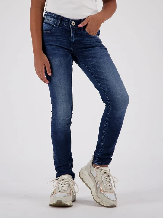 Zdjęcie produktu Vingino Dżinsy "Bettine" - Super Skinny fit - w kolorze granatowym rozmiar: 170
