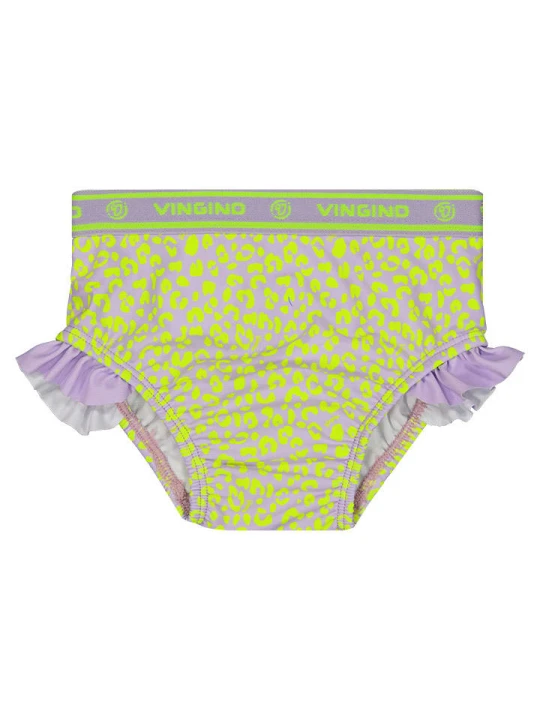 Zdjęcie produktu Vingino Figi bikini "Zinga" w kolorze fioletowo-żółtym rozmiar: 86