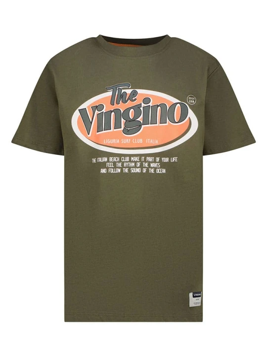 Zdjęcie produktu Vingino Koszulka w kolorze khaki rozmiar: 140