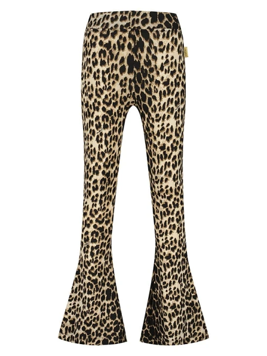 Zdjęcie produktu Vingino Legginsy "Sendra" w kolorze beżowo-czarnym rozmiar: 176