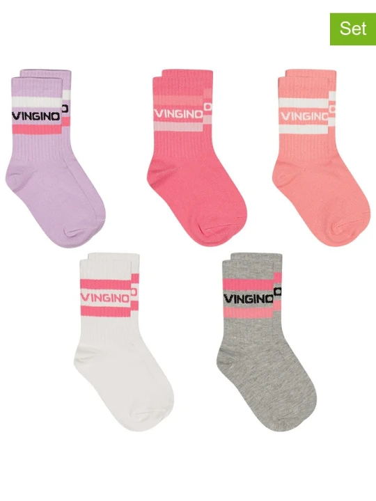 Zdjęcie produktu Vingino Skarpety (5 par) w różnych kolorach rozmiar: 39-42
